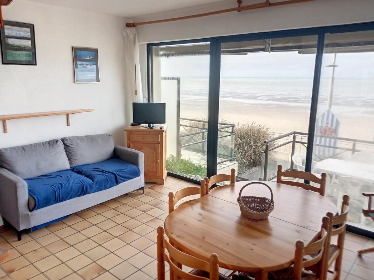 Appartement Duplex En Front De Mer Avec Terrasse - Acces Direct Plage - 2 Chambres + Cabine - Fr-1-361-456 Saint-Pair-sur-Mer Exterior foto